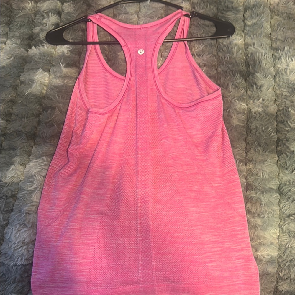 Pink Racerback Tank Top - Picture 2 of 2